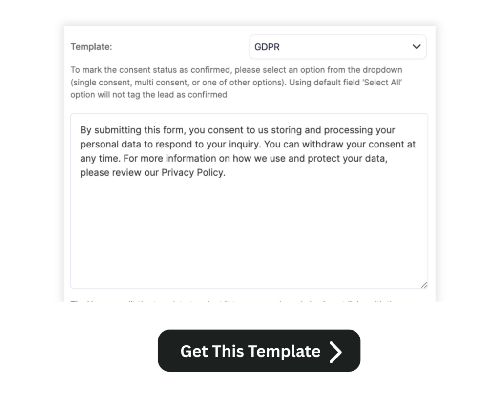 gdpr template