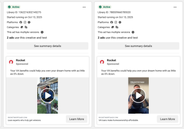 mortgage ugc style facebook ads