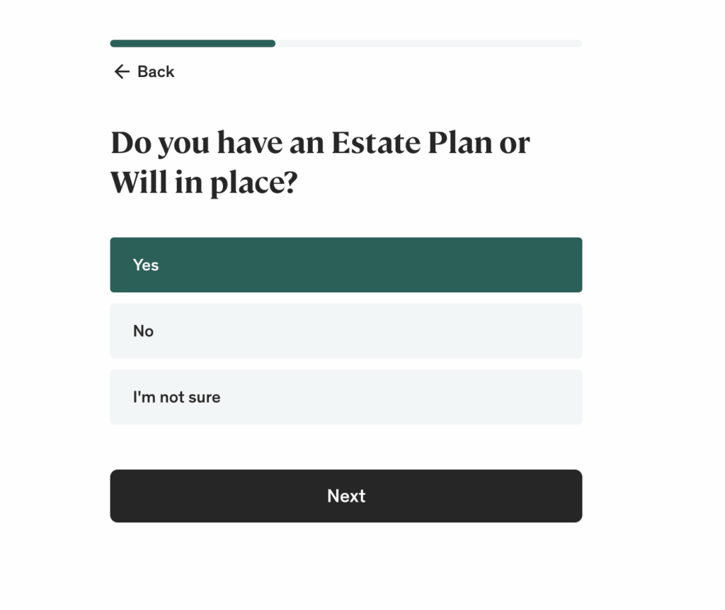 cross selling in the lead form