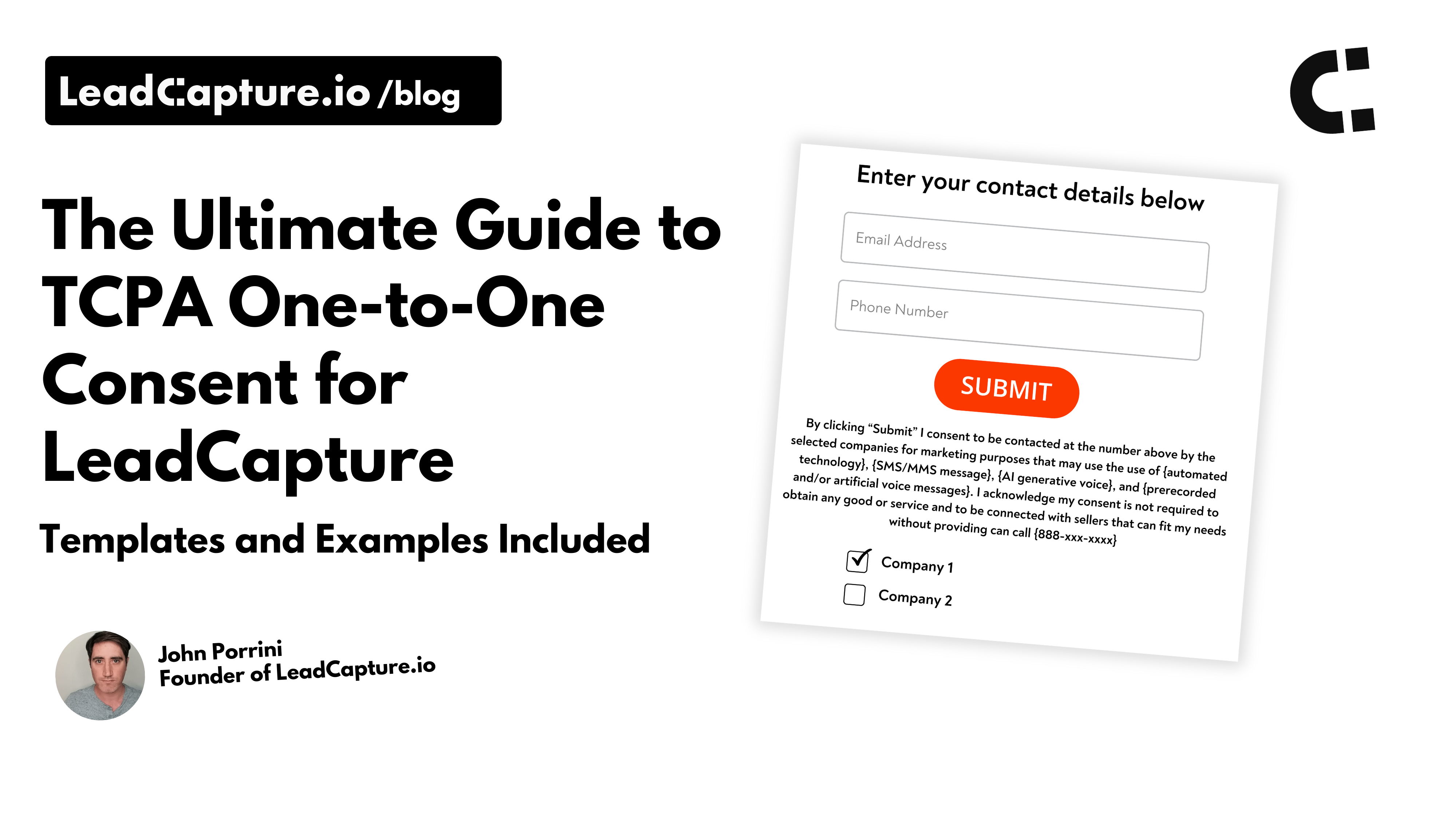 The Ultimate Guide to TCPA One-to-One Consent for LeadCapture ...