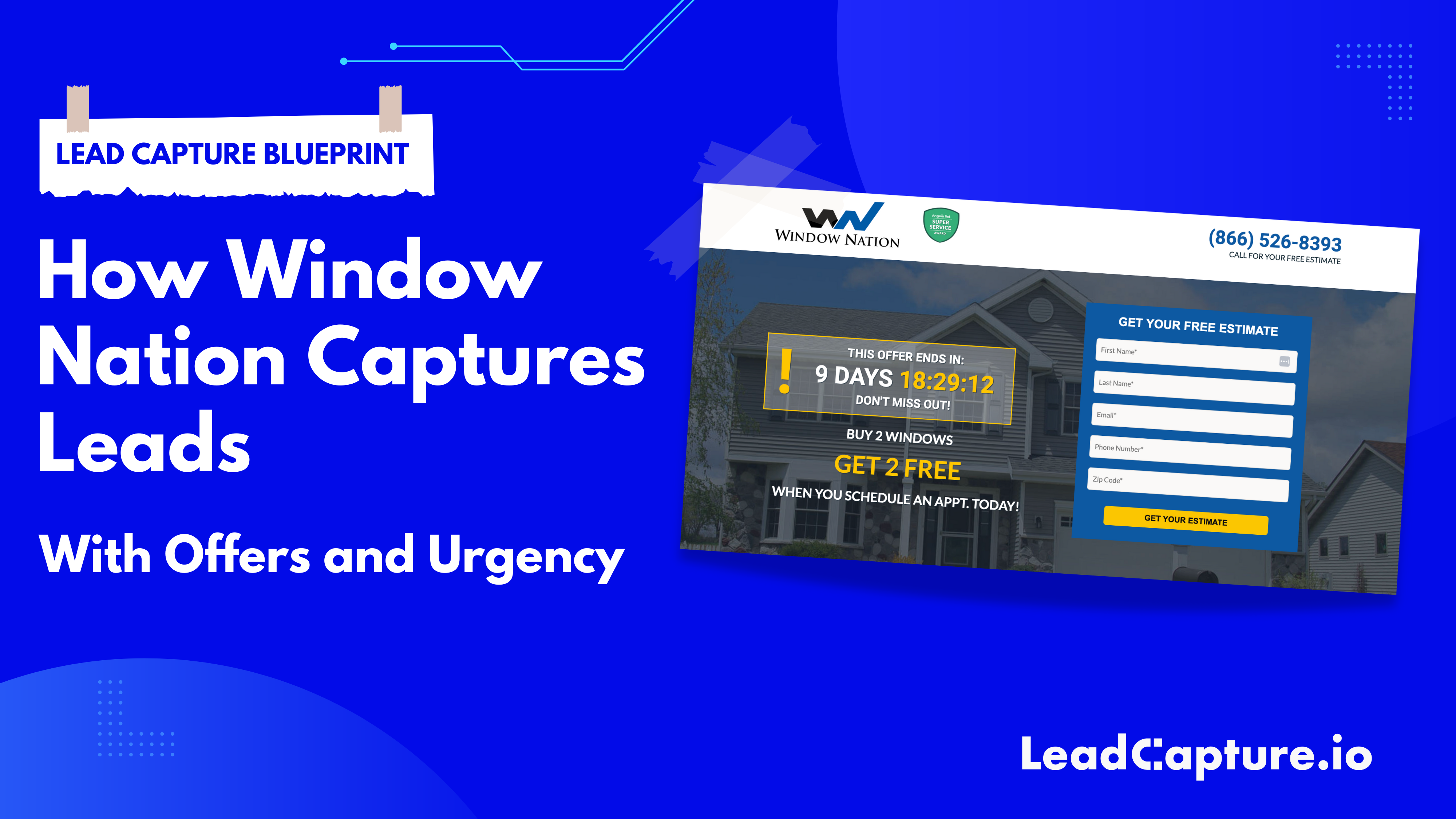 Window Nation Transaction How Window Nation Captures Window Replacement Leads With Offers and ...