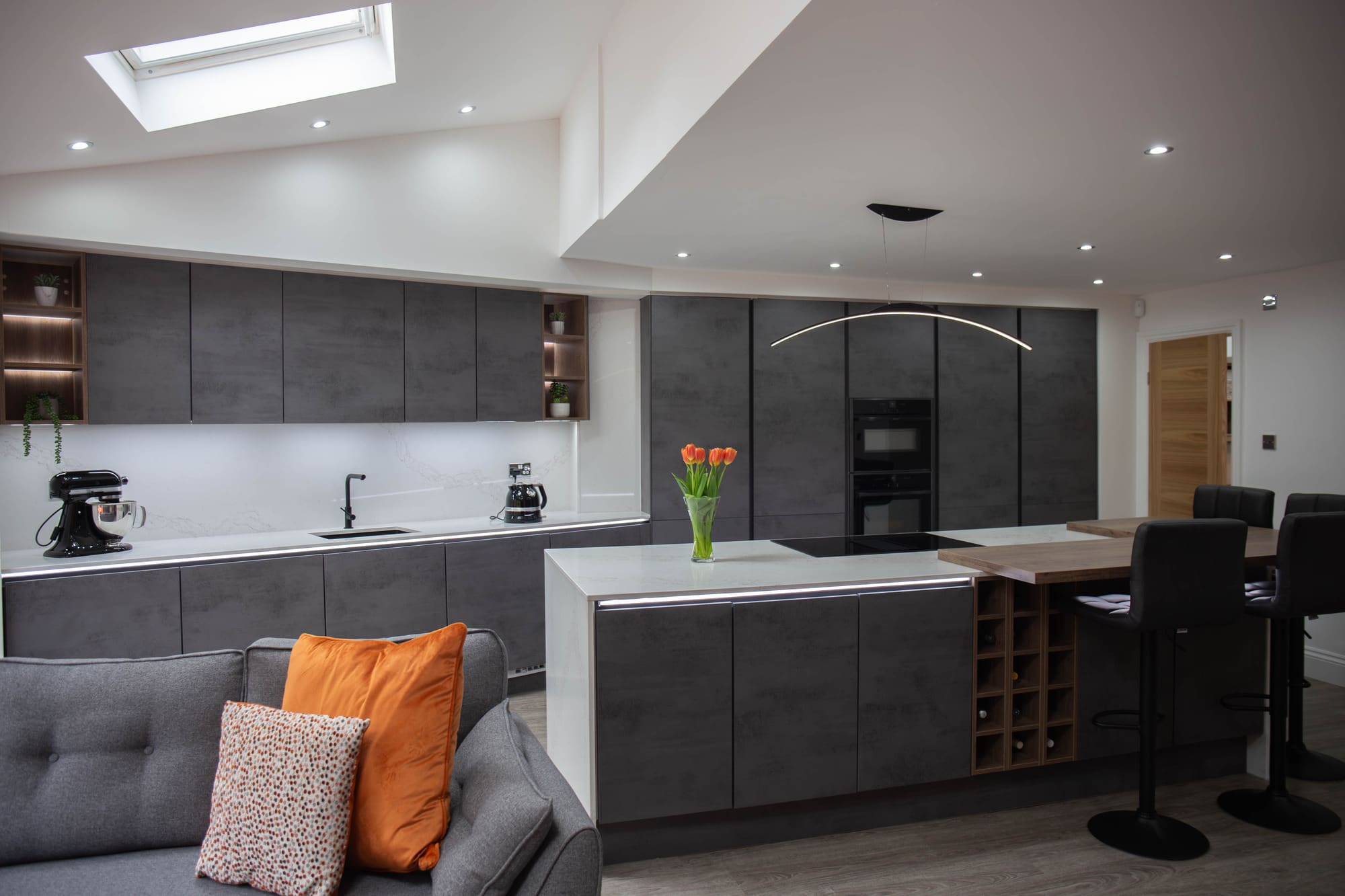 Contemporary shaker kitchen 1