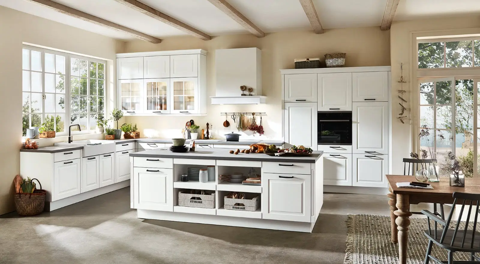 Contemporary shaker kitchen 4